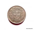 Sveitsi 5 Fr 1968 B Kuvan kolikko