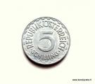 Itävalta 5 shillings 1952 Kuvan kolikko