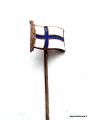 Neulamerkki Suomen lippu emaloitu kuvan neulamerkki Neulamerkki, Suomen lippu 3,80€