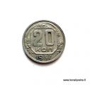 Neuvostoliitto 20 Kop 1937 Kuvan kolikko