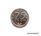 Nederlands Antillen 25 cents 1975 Kuvan kolikko