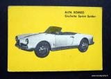 Chymos Kilpa-Kippari no 128 ALFA ROMEO Giulietta Sprint Spid Purkkakuva
