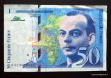 Ranska 50 Frangia 1994 kl.4 Käytetty keräilyseteli 7,80€