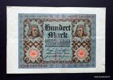 Saksa 100 Markkaa 1920 Reichsbanknote Kuvan seteli