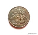 Uusi Seelanti 50 c 1967 Kuvan kolikko