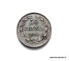 50 Penni 1890 Kuvan kolikko