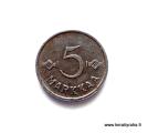 5 Markkaa 1953 Fe, 0,60 EUR
