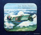 Oka ilmailun historia Engl. Hawker Tempest V.m. 1945 Kahvipakettikuva