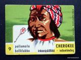Panda Intiaani no 9 Cherokee Intiaanipllikk Purkkakuva