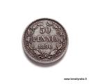 50 Penni 1890 Kuvan kolikko