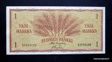 1 Markka 1963 no X5593198 Karjalainen-Engberg Kuvan seteli