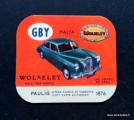 Paulig no 178 Wolseley / GBY Kahvipakettikuva