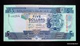 Solomon Islands 5 Dollars 2006 (ND) kl.8+ Taittamaton kerilyseteli 2,80€