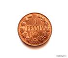 10 Penni 1915 Kuvan kolikko