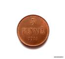 5 Penni 1914 Kuvan kolikko