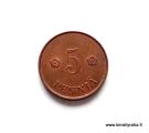 5 Penni 1919 Kuvan kolikko