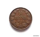 10 Penni 1910 Kuvan kolikko