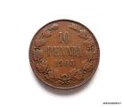 10 Penni 1905 kuvan kolikko
