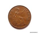Englanti 1 Penny 1927 Kuvan kolikko Great Britain 1 Penny 1927 5,80€