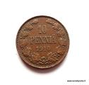 10 Penni 1910 Kuvan kolikko