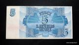 Latvia 5 Rubli 1992, 2,00 EUR