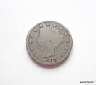 USA 5 Cents 1887 Liberty Head iskujlki / lommo
