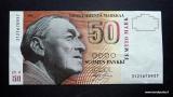 50 Markkaa 1986 Litt.A no 3121670937 Vanhala-Levo kl.4