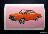 Hellas Auto 1963 no 5 Glas S-1004 Coupe Purkkakuva (taitteita)