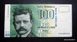100 Markkaa 1986 Litt.A no 5226088369 Ollila-Koivikko kl.4