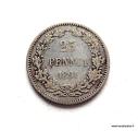 25 Penni 1891 Kuvan kolikko