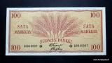 100 Markkaa 1955 Thti no A0040007* Fieandt-Engberg, 32,80 EUR