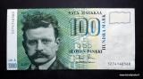 100 Markkaa 1986 Litt.A no 5274140360 Sorsa-Heinonen, 8,00 EUR