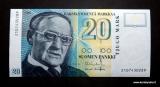 20 Markkaa 1993 ilman Litt. no 2107430289 Vanhala-Koivikko, 8,00 EUR