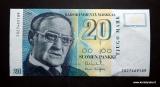 20 Markkaa 1993 ilman Litt. no 2027469189 Vanhala-Koivikko, 4,00 EUR