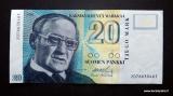 20 Markkaa 1993 ilman Litt. no 2076630461 Ollila-Koivikko, 4,00 EUR