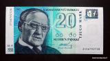 20 Markkaa 1993 Litt.A no 2156792728 Ollila-Koivikko, 4,50 EUR